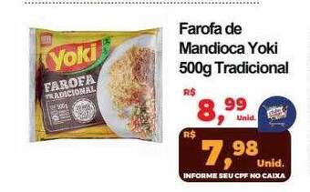 Semar Supermercado Farofa de mandioca yoki tradicional oferta