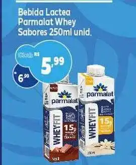 GoodBom Bebida lactea parmalat whey sabores oferta