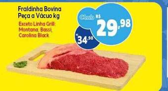 Fraldinha bovina peça a vácuo kg