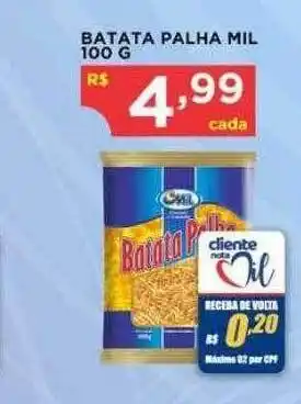 Bramil Supermercados Batata palha mil oferta