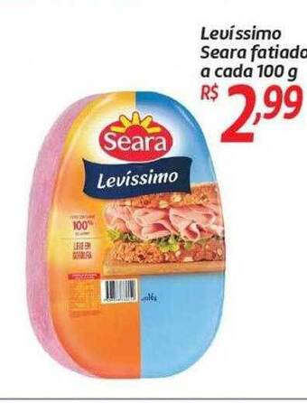 Comper Levissimo seara fatiado oferta
