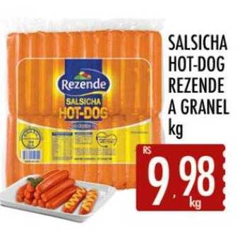 Salsicha hot-dog rezende a granel kg