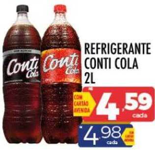Supermercados Avenida Refrigerante conti cola oferta