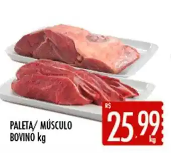 Supermercados Avenida Paleta músculo bovino kg oferta