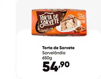 Torta de sorvete sorvelándia