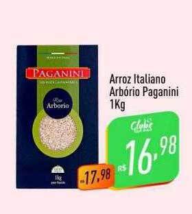 Supermercados Pague Menos Arroz italiano arbório paganini oferta