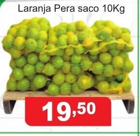 Calvo Atacadista Laranja Pera saco 10kg oferta