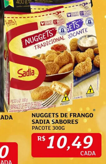 Assaí Atacadista Nuggets de Frango Sadia Sabores 300g oferta