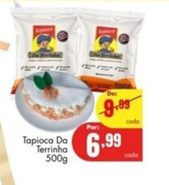 Tapioca Da Terrinha 500g