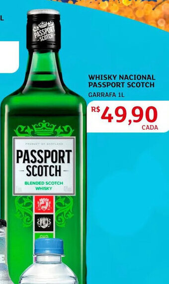 Assaí Atacadista Whisky Nacional Passport Scotch 1L oferta