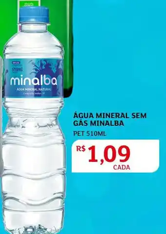 Assaí Atacadista Água Mineral sem gás Minalba 510ml oferta