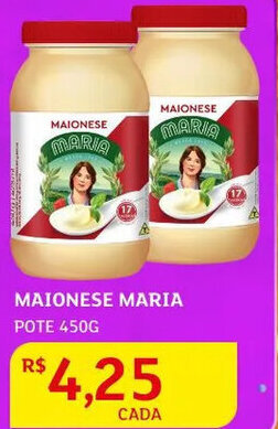 Assaí Atacadista Maionese Maria 450g oferta