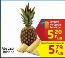 Tenda Atacado Abacaxi unidade oferta