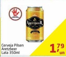 Tenda Atacado Cerveja pilsen aretzbeer lata 350ml oferta