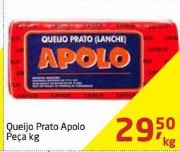 Queijo prato apolo peça kg