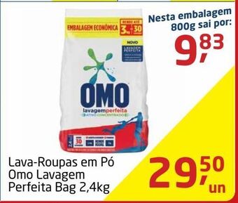 Tenda Atacado Lava-roupas em pó omo lavagem perfeita bag 2,4kg oferta