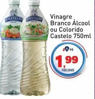 Tonin Superatacado Vinagre castelo 750ml oferta