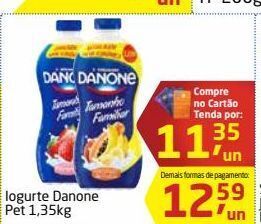 Tenda Atacado Iogurte danone pet 1,35kg oferta