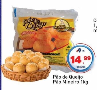 Tonin Superatacado Pão de queijo pão mineiro 1kg oferta