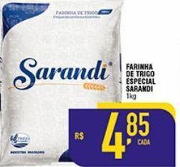 Farinha de trigo sarandi 1kg
