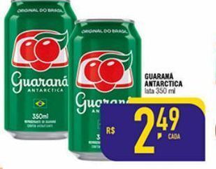 Mercantil Rodrigues Guaraná antarctica 350ml oferta
