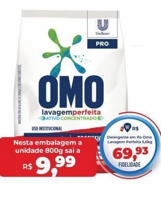 Tonin Superatacado Detergente em pó omo 5,6kg oferta