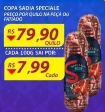 Copa Sadia Speciale 100g