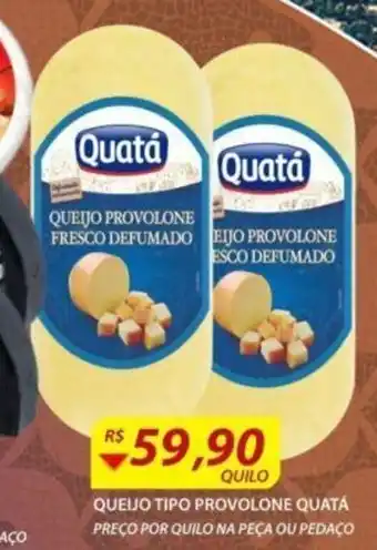 Assaí Atacadista Queijo Tipo Provolone Quatá oferta