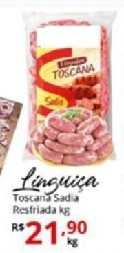 Linguiça Toscana Sadia Resf. 1kg