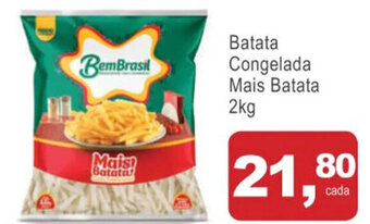 Mineirão Atacarejo Batata Congelada Mais Batata 2kg oferta