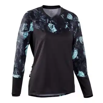 Decathlon Camiseta feminina de manga comprida mtb st 500 oferta