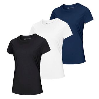 Decathlon Kit 03 camiseta dry fit feminina anti suor - linha premium oferta