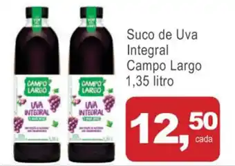 Suco de Uva Integral Campo Largo 1.35L
