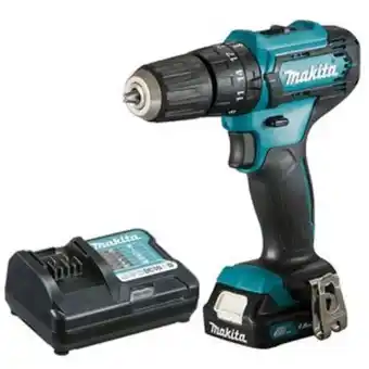 Leroy Merlin Furadeira parafusadeira de impacto 3/8" à bateria 12v hp333dwyx3 makita oferta
