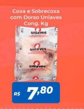 Atakarejo Coxa e sobrecoxa com dorso uniaves cong. kg oferta