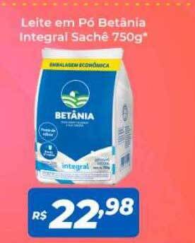 Atakarejo Leite em pó betânia integral oferta