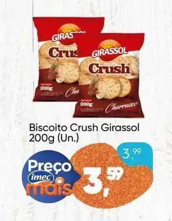 Imec Supermercados Biscoito crush girassol oferta