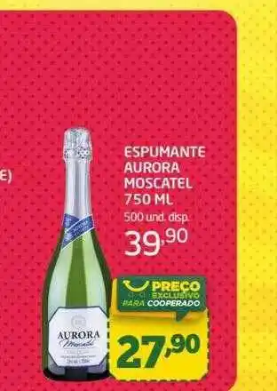 Cooper Espumante aurora moscatel oferta