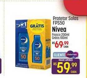 Muffato Protetor solar fps50 nivea oferta