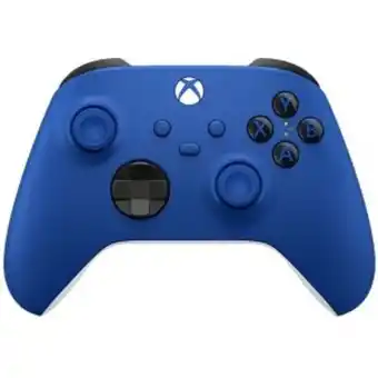 Controle xbox microsoft sem fio, shock, azul