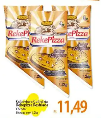 Atacadão Cobertura Culinária Reke Pizza Resf. 1.2kg oferta