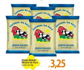 Atacadão Queijo Ralado Natural Da Vaca 50g oferta