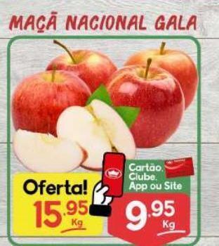 Supermercados Princesa Maçã nacional gala kg oferta