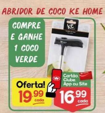 Abridor de coco ke home