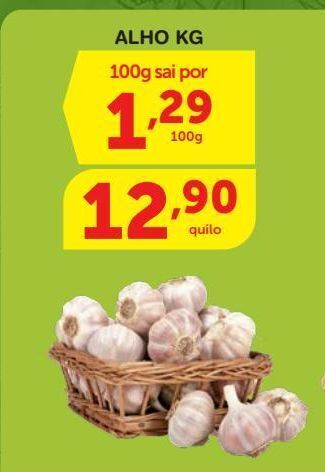 Roldão Alho kg oferta