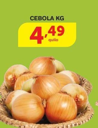 Roldão Cebola kg oferta