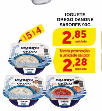 Roldão Iogurte grego danone sabores 90g oferta