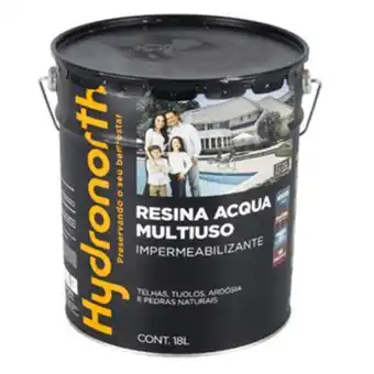 Leroy Merlin Resina brilhante multiuso acqua incolor 18l hydronorth oferta