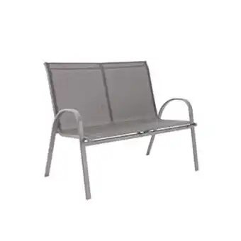 Leroy Merlin Banco para jardim alma aço 2 lugares 91x69cm naterial oferta