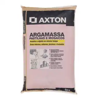 Leroy Merlin Argamassa pastilhas e mosaicos interno e externo marrom sucupira 5kg axton oferta